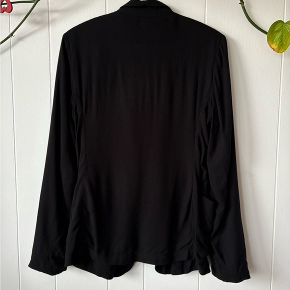Talula Kent Black Blazer Open Front | Size 4 - Picture 6 of 6